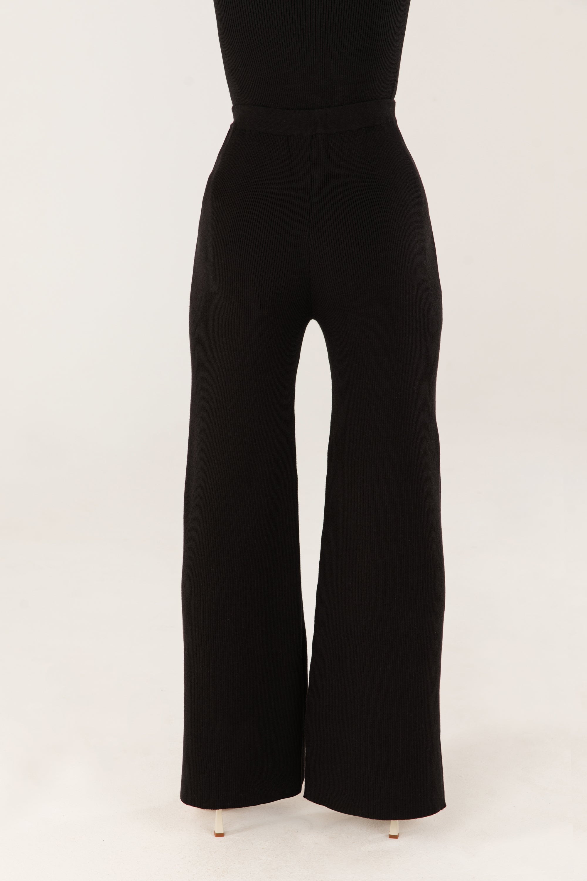 Women's Pant Women's Solid High Waisted Pocket Wide Leg Pants Straight  Baggy Trousers Black XXL - Walmart.com
